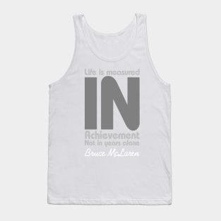 McLaren Quote Tank Top